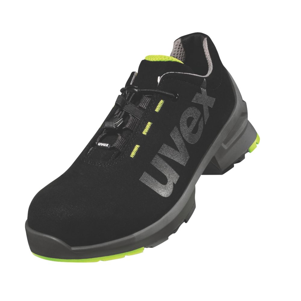 Uvex 8544.2   Safety Trainers Black / Yellow Size 8