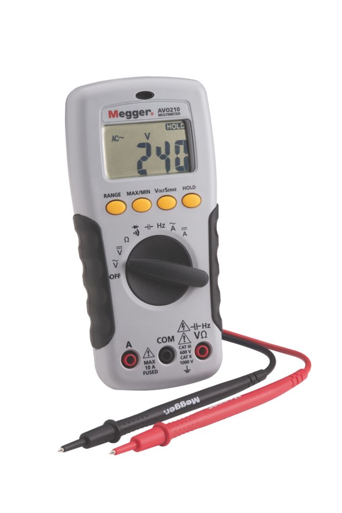 Megger AVO210 Digital Multimeter Screwfix.eu