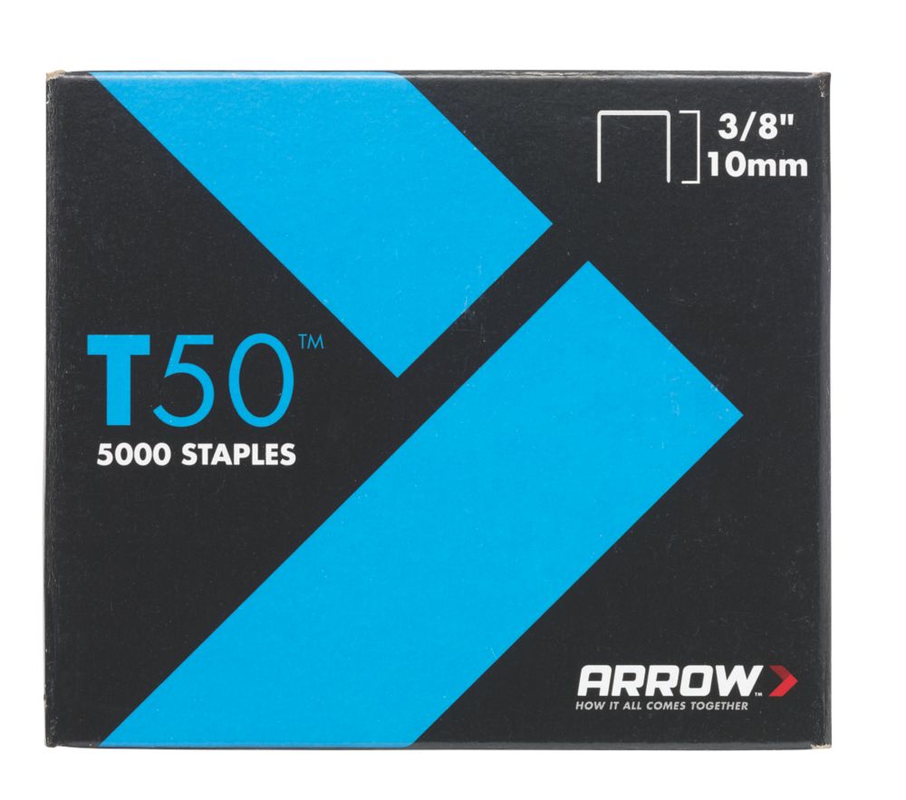 Arrow Heavy Duty Staples Galvanised 8 x 10mm 5000 Pack