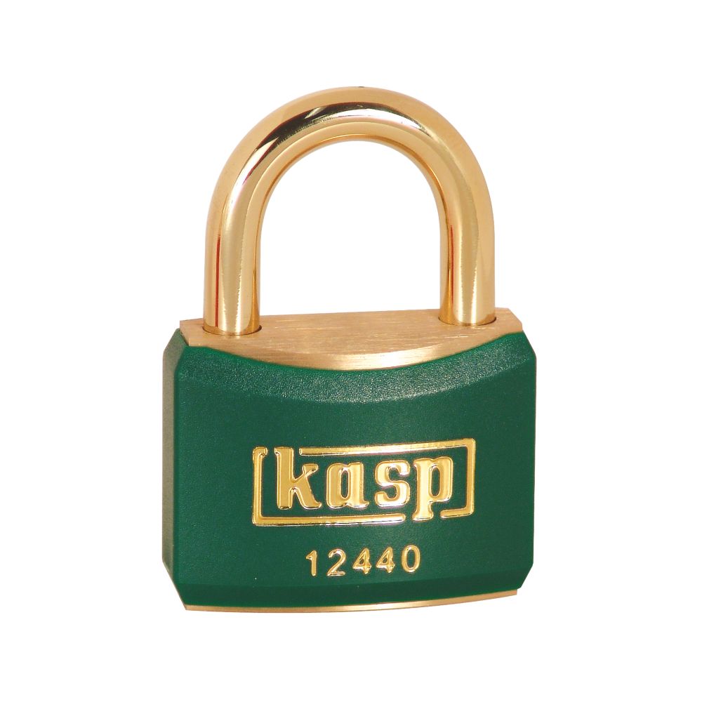 Kasp  Lockout Padlock Green 20 x 21mm
