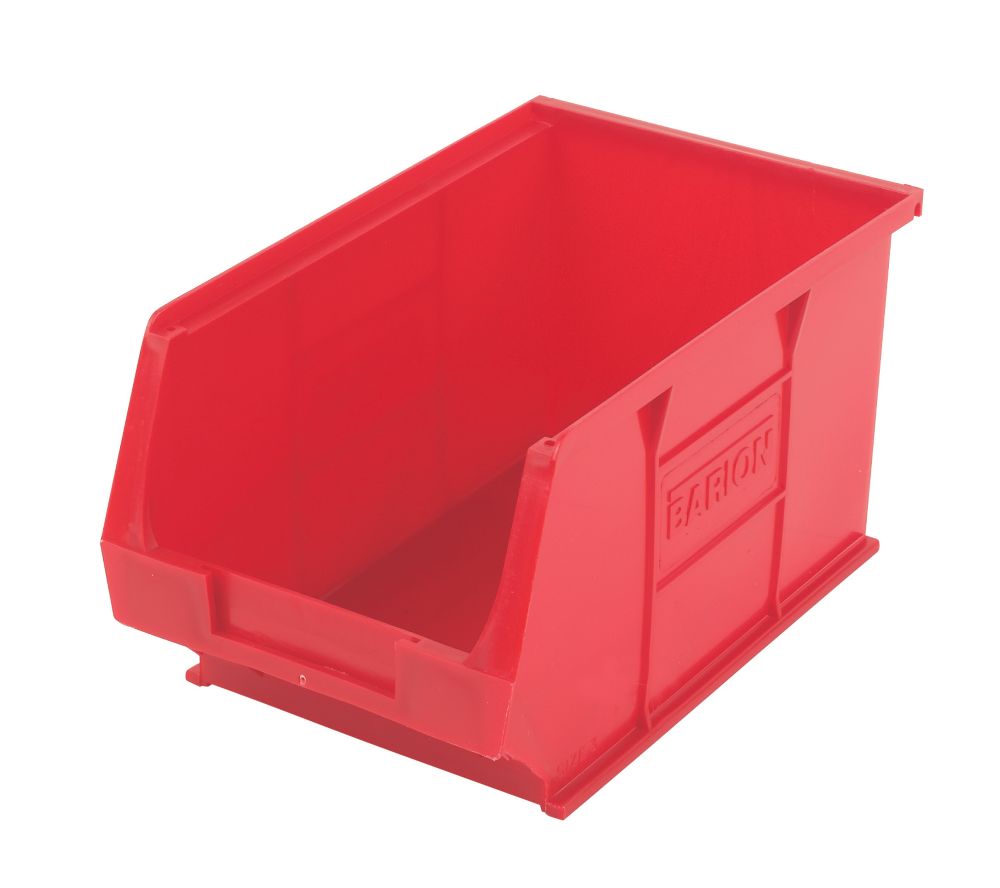 Semi-Open-Fronted Storage Bins 10 Pack