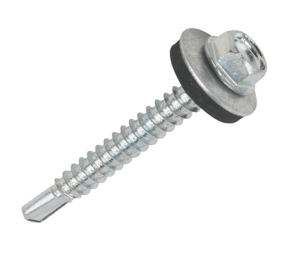 Easydrive Carbon Steel Self-Drilling Screws 5.5 x 45mm 100 Pack