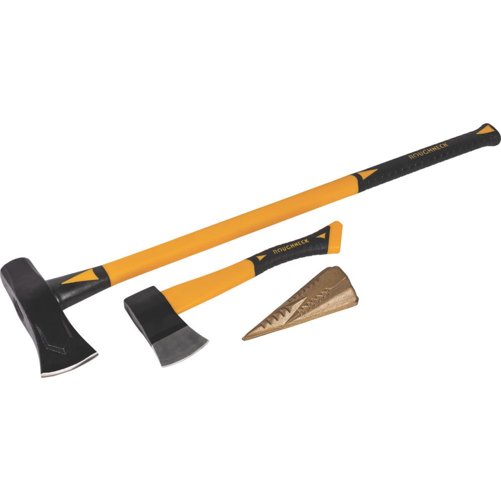 Roughneck  Log Splitter Set 3 Pack