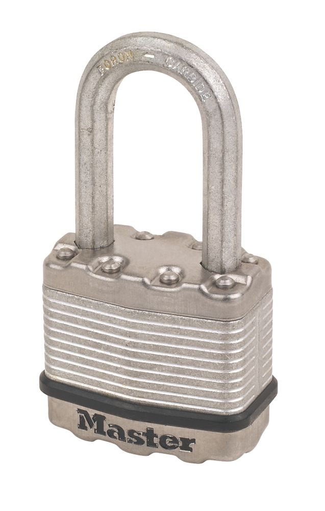 Master Lock Excell Laminated Steel  Weatherproof   Padlock 45mm