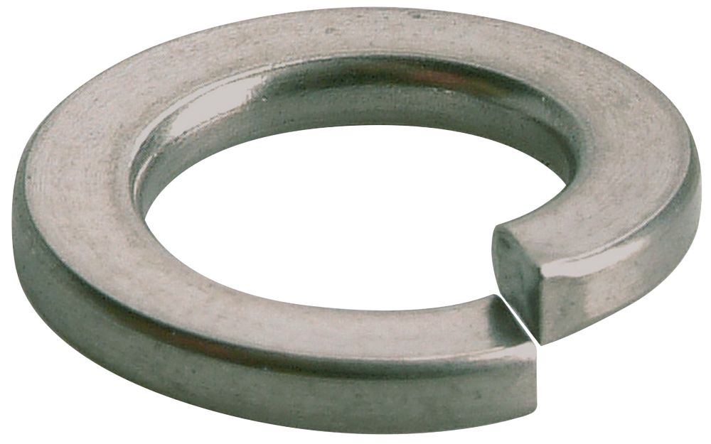 Easyfix A2 Stainless Steel Split Ring Washers M4 x 0.9mm 100 Pack