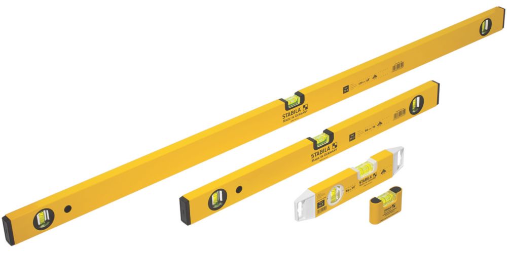 Stabila  Spirit Level Set 4 Pieces
