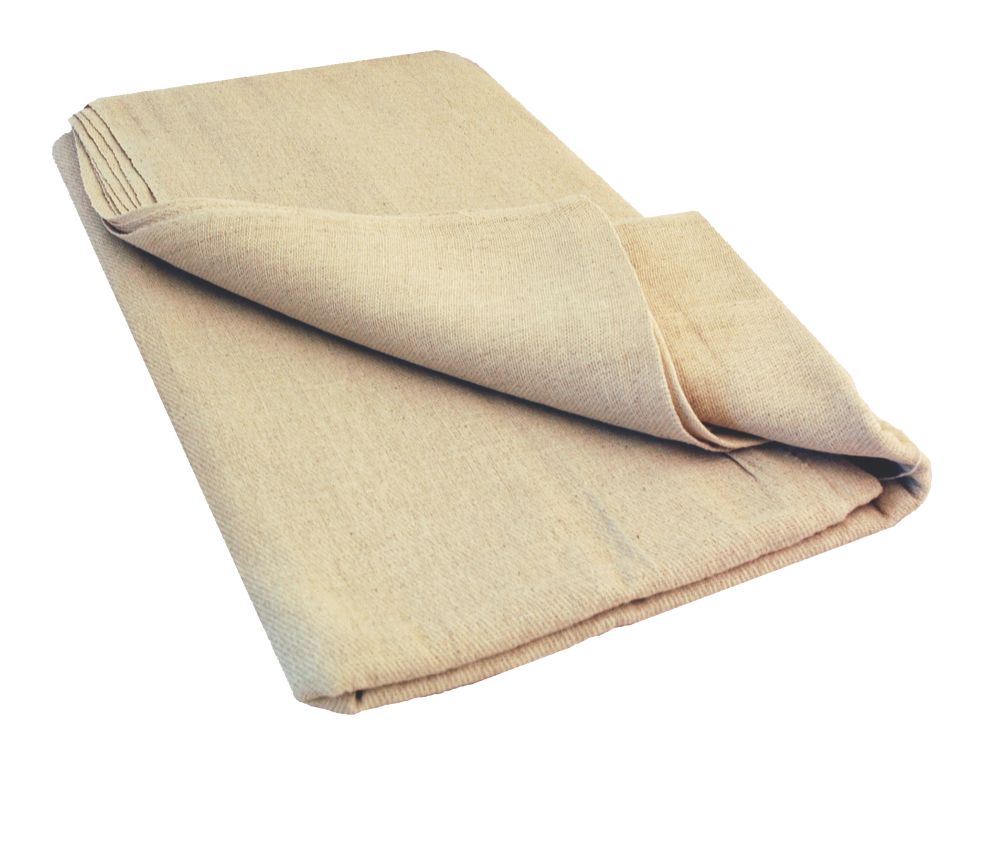 No Nonsense Cotton Twill Dust Sheet 12' x 12'