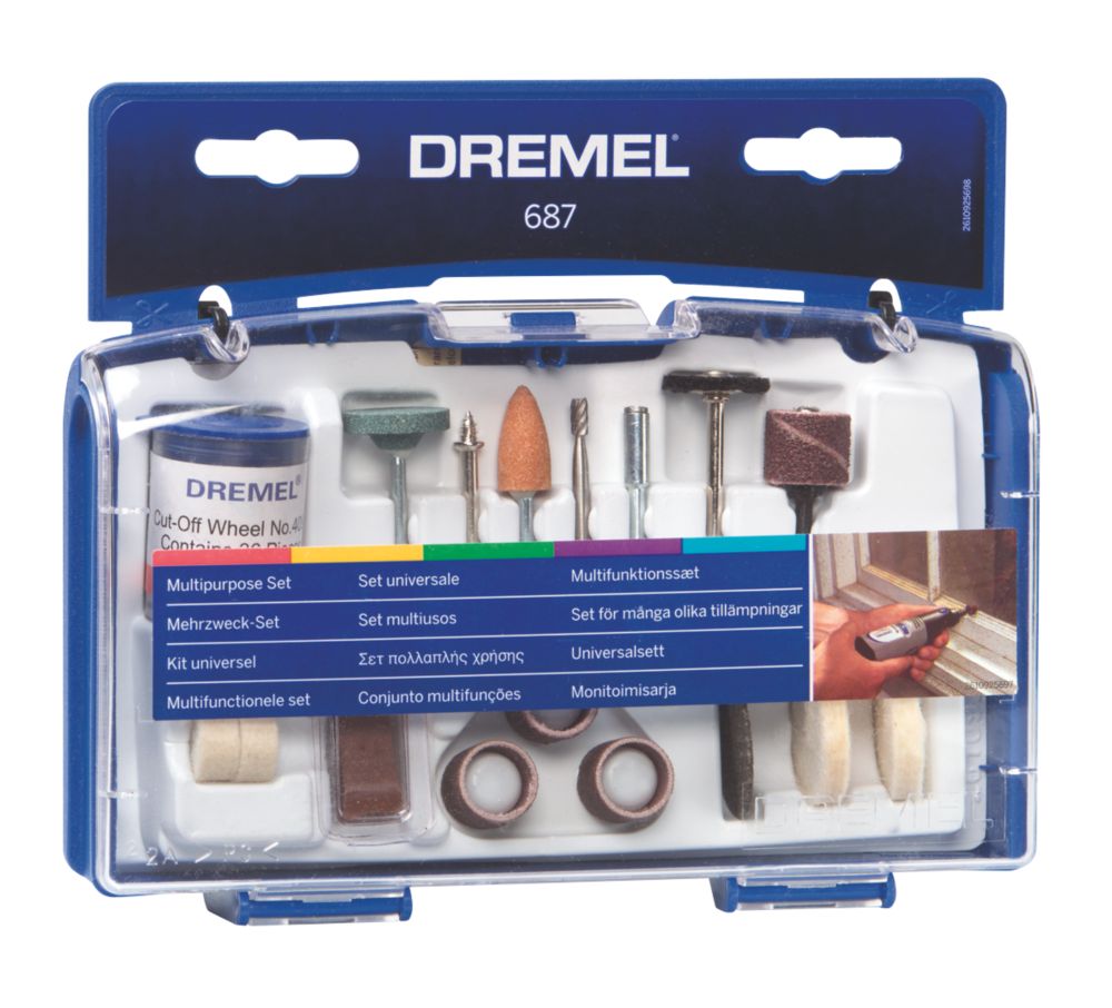 Dremel 687 Multipurpose Cutting Kit 3.2mm 52 Pieces