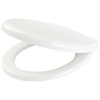 Cooke & Lewis Tivella Soft-Close with Quick-Release Toilet Seat Duraplast White