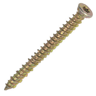 Easydrive Countersunk Concrete Screws 7.5 x 50mm 100 Pack
