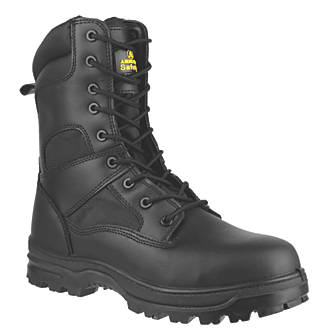 Amblers FS009C Metal Free  Safety Boots Black Size 5