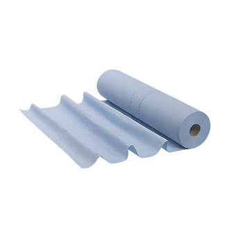 Kimberly-Clark Professional Scott Couch Cover / Wiper Rolls Blue 2-Ply 0.38 x 102m 6 Pack