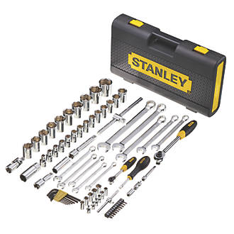 Stanley  Mixed Drive Socket Set 75 Pieces