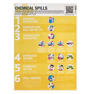 Chemical Spills Poster 594 x 420mm