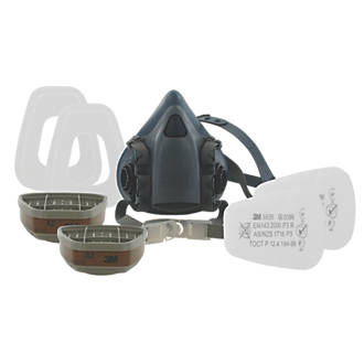 3M 7523 Half Mask Respirator & Filter Kit Large A2-P3