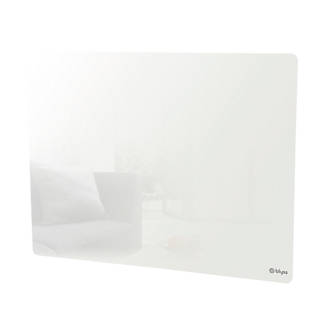 Blyss Wall-Mounted Glass Panel Heater White 1000W