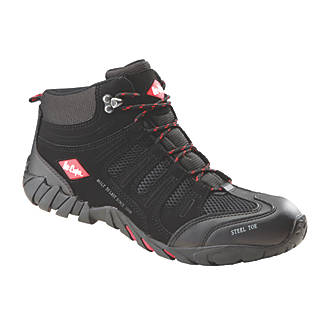 Lee Cooper LCSHOE020C   Safety Trainer Boots Black / Grey Size 12