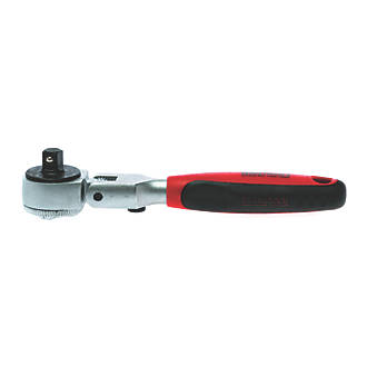 Teng Tools  1/4" Drive Flex-Head Ratchet Handle 150mm