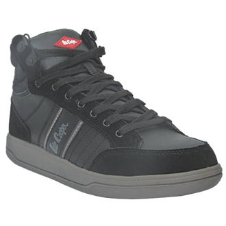 Lee Cooper LCSHOE099   Safety Trainer Boots Black/Grey Size 11