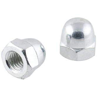 Easyfix Carbon Steel Dome Nuts M10 100 Pack