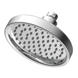Cooke & Lewis Fixed Round Shower Head Chrome 152mm