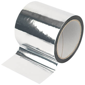 Diall Insulation Board Tape Silver 45m x 100mm