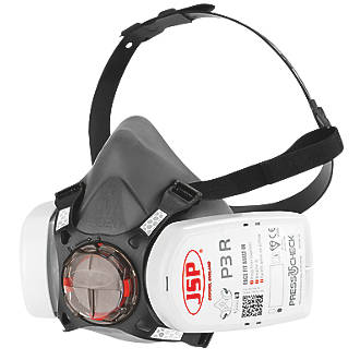 JSP Force 8 Mask Respirator with Press-to-Check Filters P3