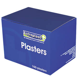 Wallace Cameron 1214086 Blue Detectable Plasters 150 Pack
