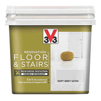 V33 Floor & Stair Paint Loft Grey 750ml