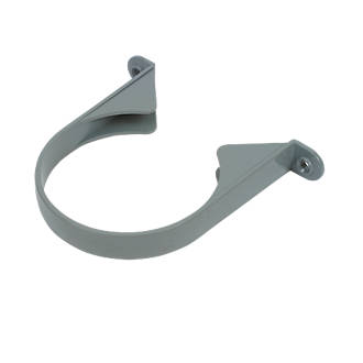 FloPlast SP82G Pipe Clips Grey 5 Pack