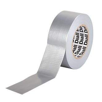 Diall Cloth Tape 42 Mesh Silver  50m x 50mm
