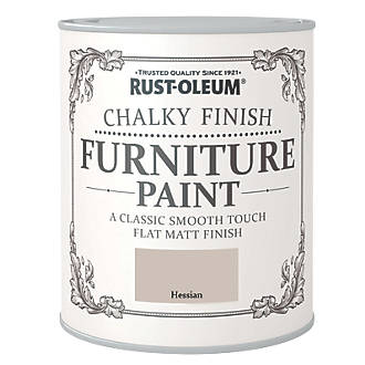 Rust-oleum Universal Furniture Paint Chalky Hessian Beige 750ml