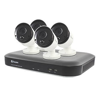 Swann SWDVK-855804-UK 8-Channel CCTV Kit & 4 Cameras