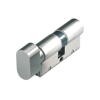 Cisa  Astral S Series 10-Pin Euro Cylinder & Thumbturn 45-55 (100mm) Nickel-Plated