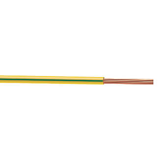 Time 6491X Green/Yellow 1-Core 10mm² Conduit Cable 50m Drum