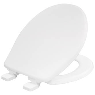 Carrara & Matta York Soft-Close Statite Toilet Seat Thermoplastic White
