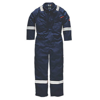 Dickies FR5401 Flame Retardant Coverall Navy XX Large 54" Chest 31" L