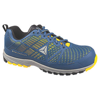 Delta Plus Sportline   Safety Trainers Blue / Yellow Size 8