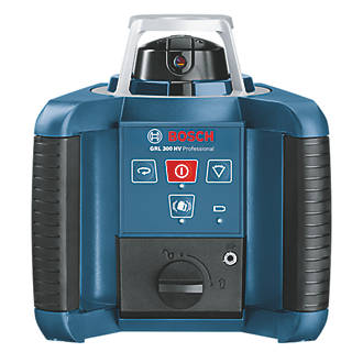 Bosch GRL300HV Red Self-Levelling Rotary Laser Level With Receiver