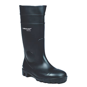 Dunlop Protomastor 142PP   Safety Wellies Black Size 7