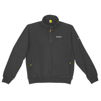 DeWalt Laurel  ¼ Zip Sweater Black X Large 45-47" Chest