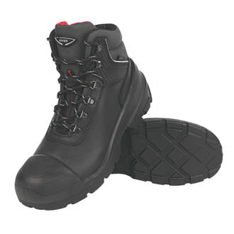 Uvex Quatro Pro   Safety Boots Black Size 10