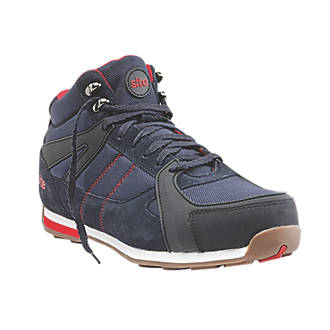 Site Strata High-Top   Safety Trainer Boots Navy Size 11