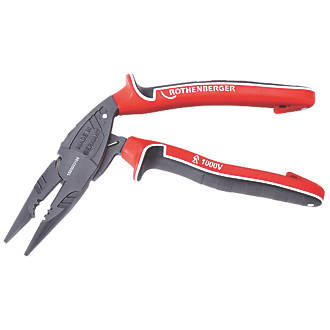 Rothenberger  Electrical Electrical Long Nose Pliers 7.80" (198mm)