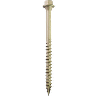 Timberfix  Flange Structural Timber Screws Brown 6 x 200mm 50 Pack