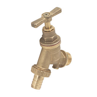 Outside Tap with Double Check Valve 15mm x ½"