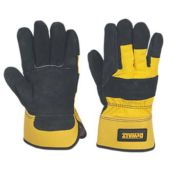 DeWalt DPG41L EU Premium Rigger Gloves Black / Yellow Large
