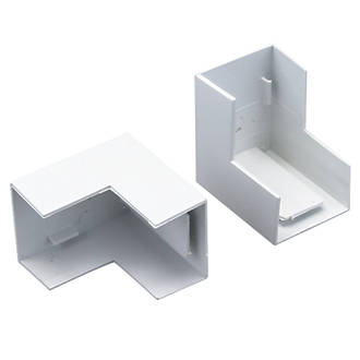 Tower  External Trunking Angle 38 x 25mm 2 Pack