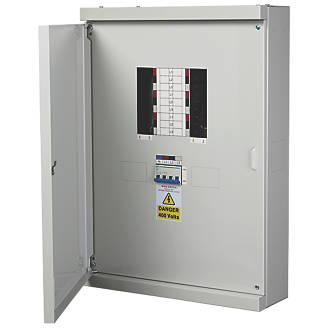Chint Nxdb 6-Way 125A TP & N Meter Ready 3-Phase Distribution Board