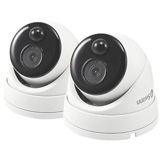 Swann   Wired 1080p Indoor & Outdoor  CCTV Dome Camera Kit